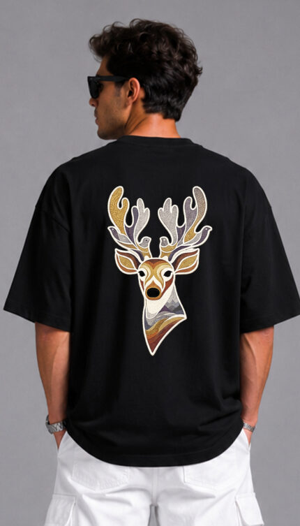 Graphics Oversized Tee – Pure Cotton Relaxed Fit | Royal Hunt | Aeronix Tees