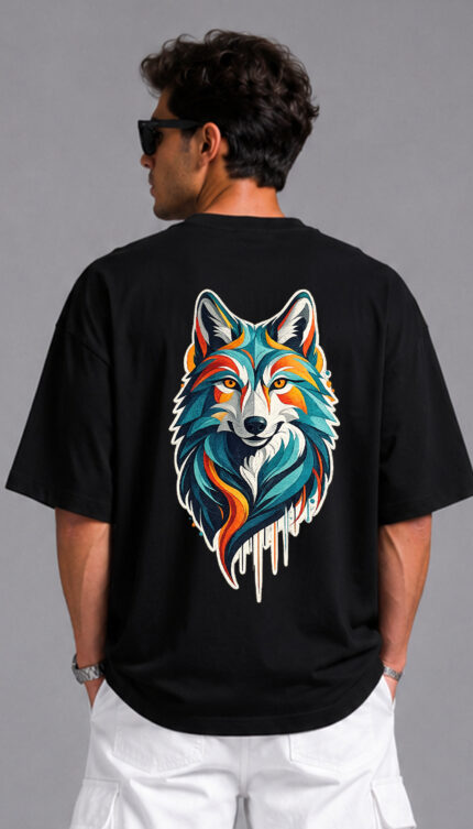 Graphics Oversized Tee – Pure Cotton Relaxed Fit | Wild Soul | Aeronix Tees